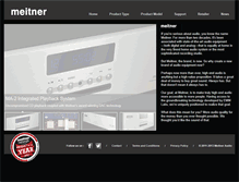 Tablet Screenshot of meitner.com